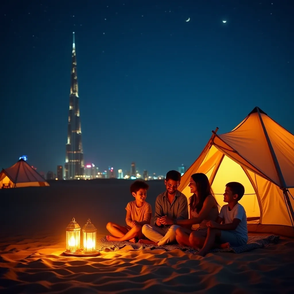 camping sites in Dubai