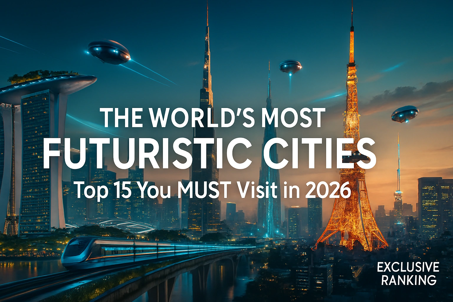 futuristic cities