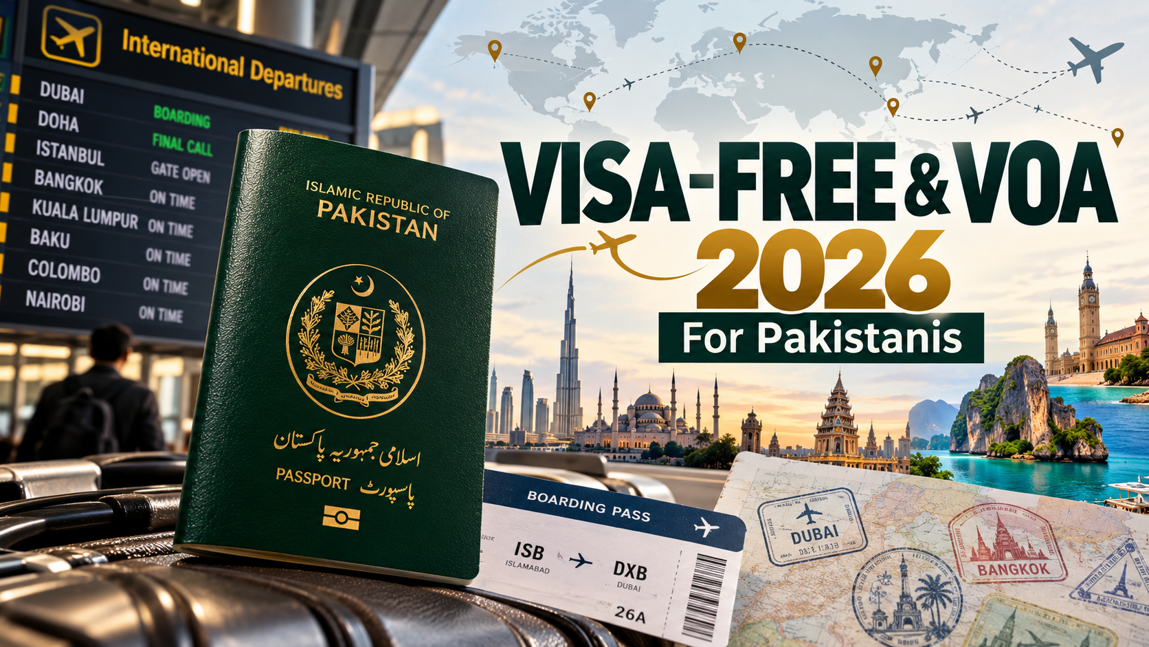 Pakistan Visa Free Travel 2026